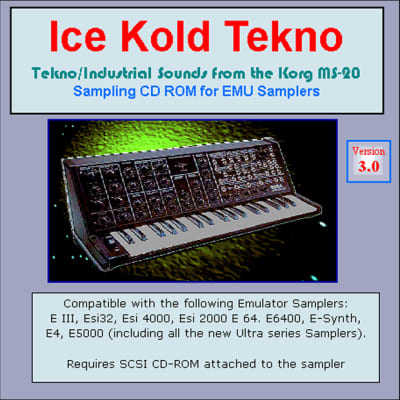 E-MU TWEAKHEADZ LAB: Ice Kold Tekno & Mystik Garage Sample sets Akai
