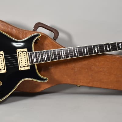 1980 Washburn Eagle Black Finish Rosewood Electric Guitar