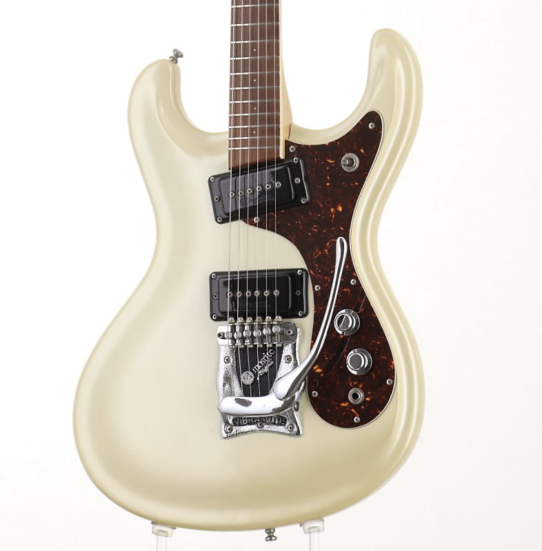 Mosrite 65 Reissue Ventures Model Pearl White [SN V0096] [06/21] image 1