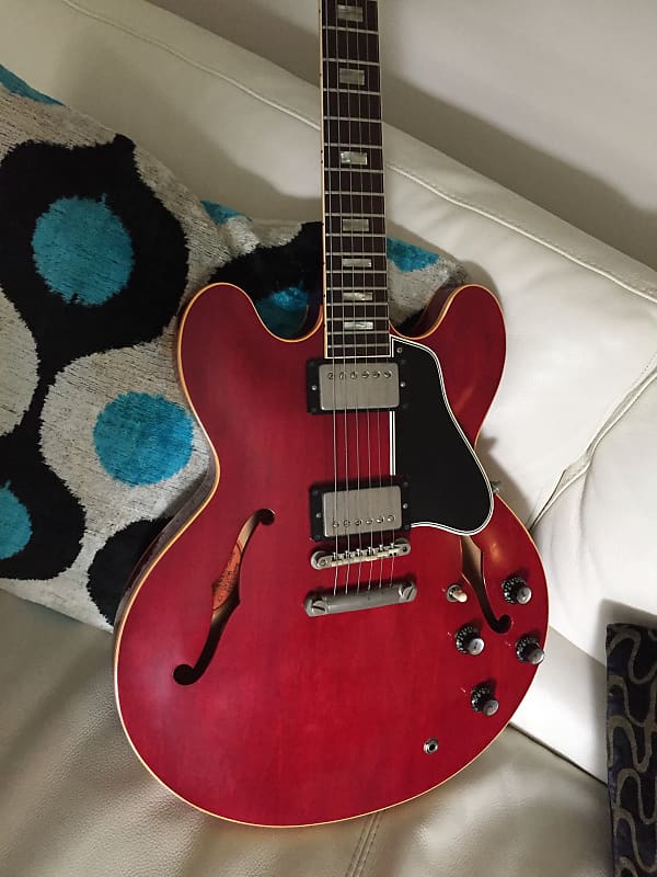 Gibson ES-335 TD with Block Inlays, Cherry 1962 image 1