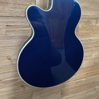 Epiphone Uptown Kat ES Semi Hollow Guitar- Sapphire Blue Metallic 7lbs  2oz. New! image 14