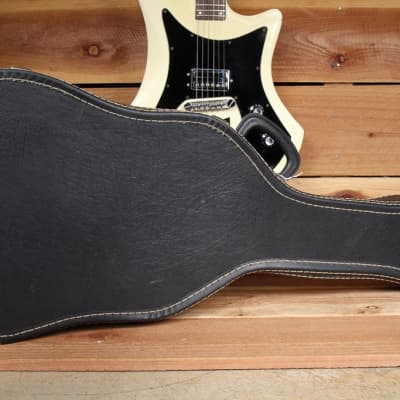 GUILD S60 Rare Vintage SOLID BODY Aged White Mahogany Orig Case + Manual 03430 image 12