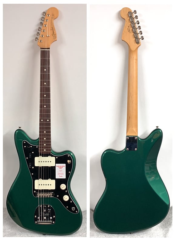 Fender Made in Japan Hybrid 60s Jazzmaster SN:8668 ≒3.65kg 2019 Sherwood  Green Metallic