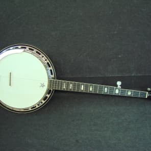 Vintage Iida Custom Made Model 231 5-String Closed Back Banjo W/Hardshell Case image 14