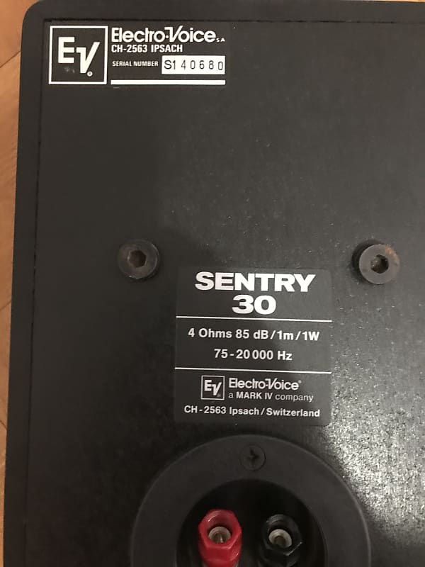 Electro-Voice SENTRY 30 Speakers/Monitors | Reverb