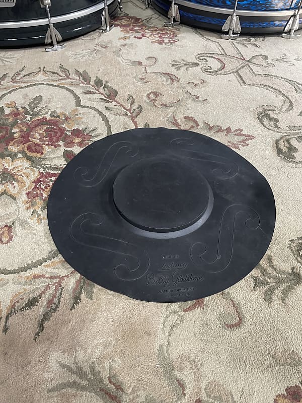 Pair of 2 Ludwig Billy Gladstone Vacuum Pad Reverb