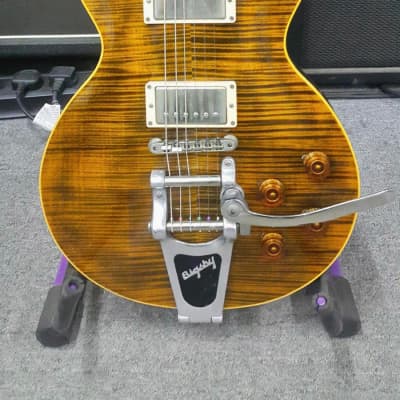 Gibson Joe Perry Signature Boneyard Les Paul with Bigsby 2003 - 2012 - Green Tiger for sale