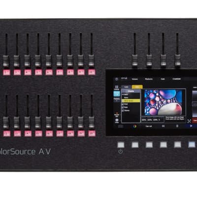 ETC CS20AV DMX Control Console for 40 Fixtures with 20 Faders, HDMI and Audio Output image 2