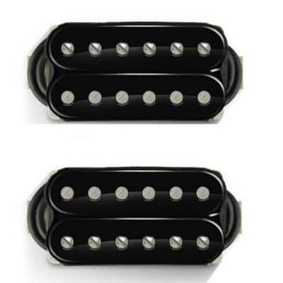 Bare Knuckle Ragnarok 7 String Pickup Set- White with Gold Screws