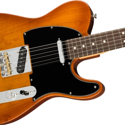 Fender American Performer Telecaster Electric Guitar Honey image 10