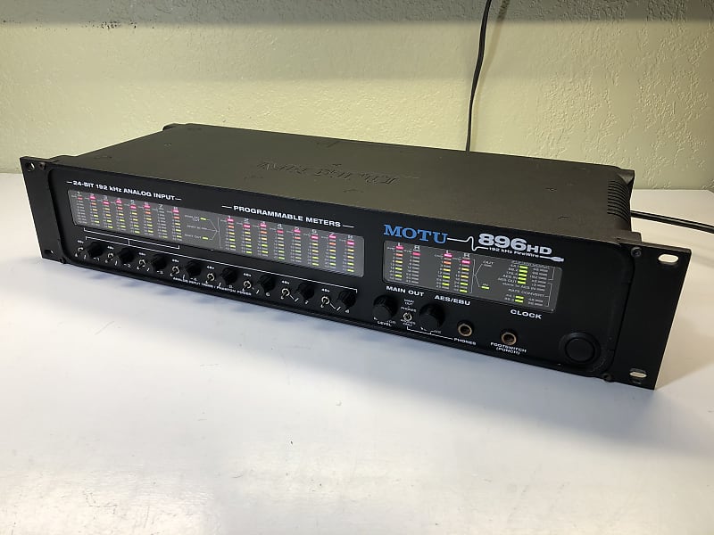 MOTU 896 Original Firewire Audio Recording Interface [Mac/PC