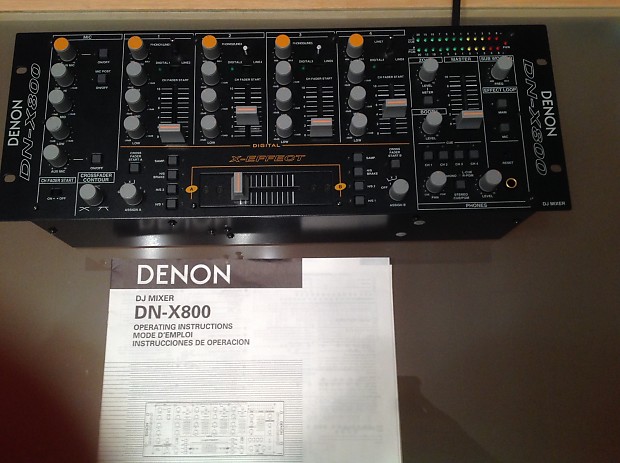 Denon DN-X800 DJ Mixer | zZounds