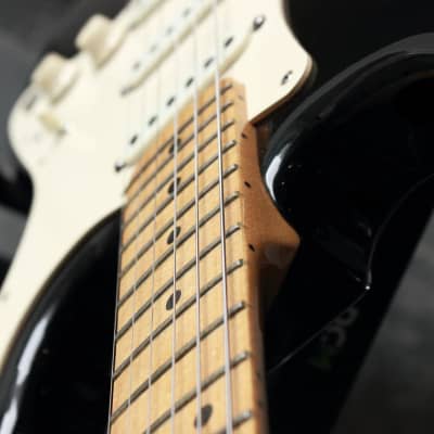 Fender Standard Stratocaster Black 1983 image 9