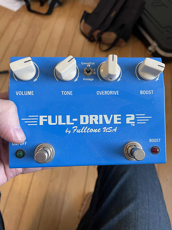 Fulltone Full Drive 2 (Non-MOSFET) 2000s - Blue