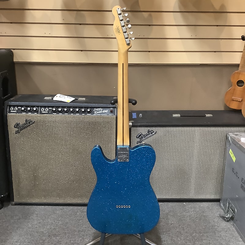 2017 Fender Custom Shop Telecaster Thinline Relic Blue Floral