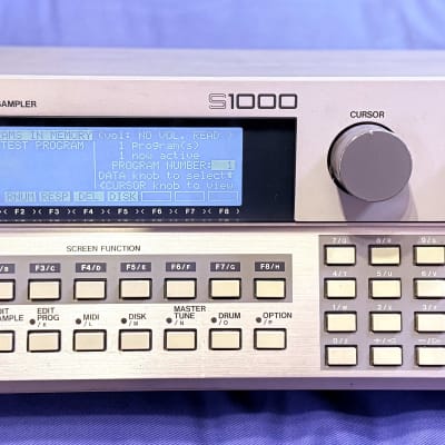 Akai S1000 MIDI Stereo Digital Sampler - White