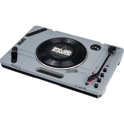 Reloop SPiN Portable Turntable System with Scratch Vinyl (Open Box) image 6