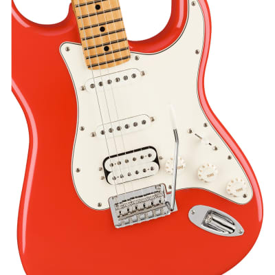 Fender Limited Edition Player Stratocaster HSS - Fiesta Red with Matching Headstock image 2