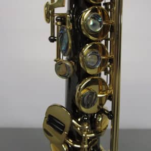 MBAT Soprano Saxophone Black Nickel Reverb