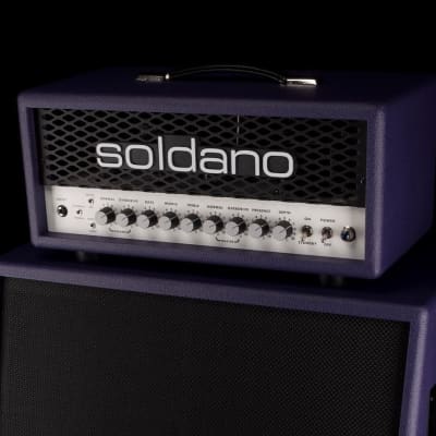 Soldano SLO-30 Custom Super Lead Overdrive 30-Watt Purple Guitar Amp Head image 10