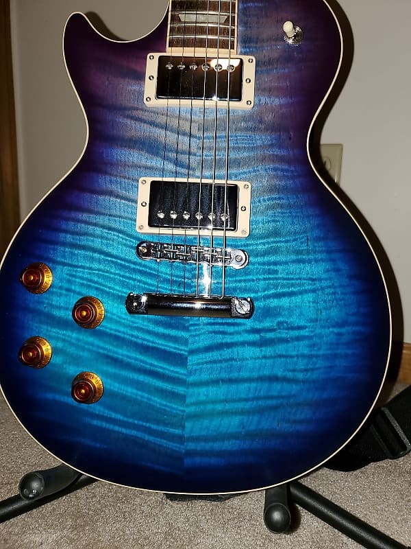 Gibson Left Handed Les Paul Standard 2019 Blueberry Burst | Reverb