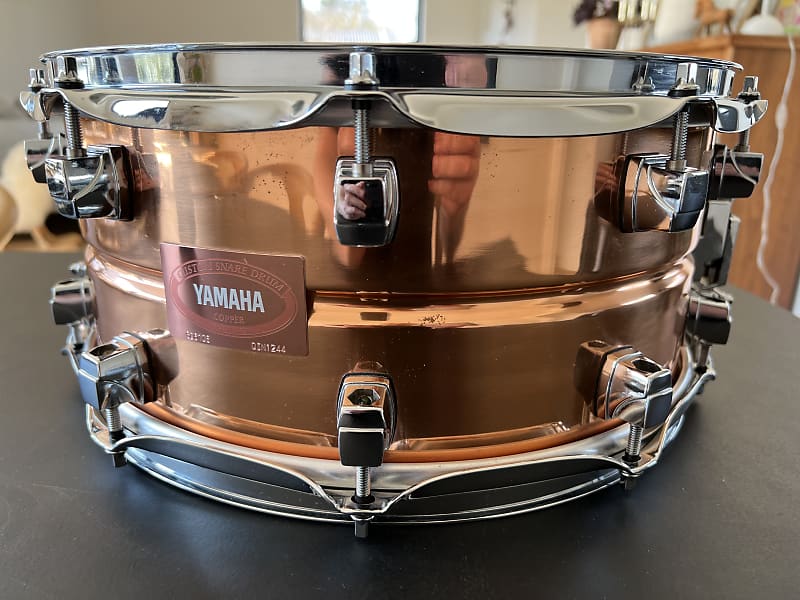 Yamaha SD6106 Custom Seamless Copper Snare Drum 90's | Reverb Norway