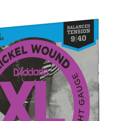 D'Addario EXL120BT Nickel Wound Electric Guitar Strings (9-40) image 6
