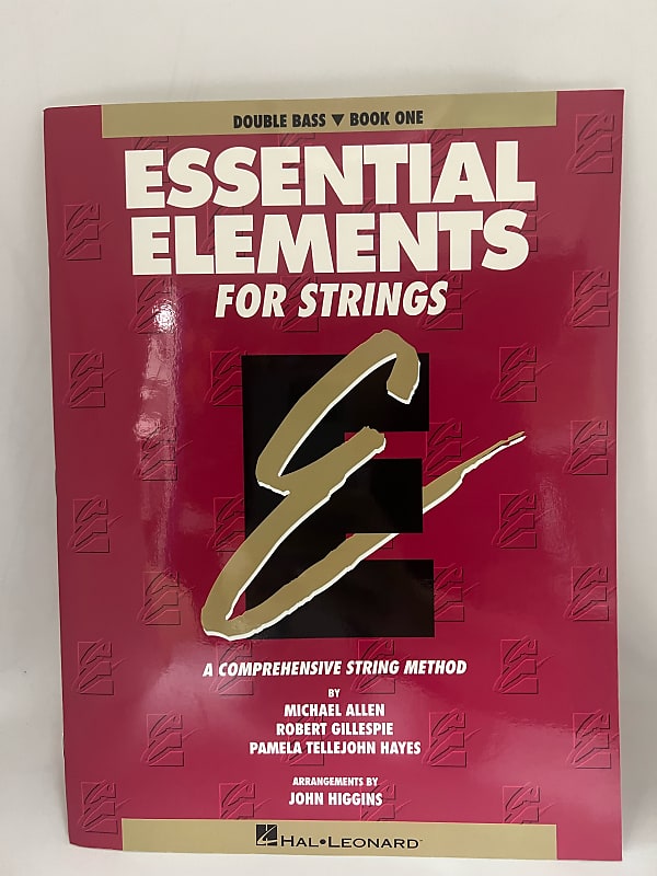Essential Elements Book 1 Double Bass Reverb