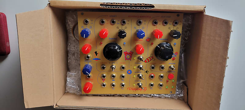 Endorphin.es Furthrrrr Generator (golden) | ModularGrid Eurorack