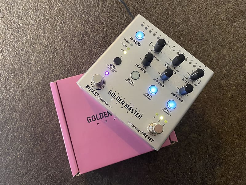 Endorphin.es Golden master pedal