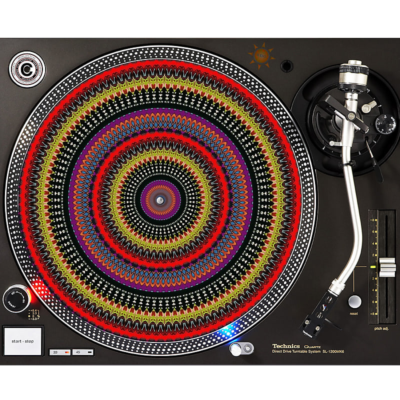 Southwest Midwest - DJ Turntable Slipmat 12 inch LP Vinyl Record Player image 1