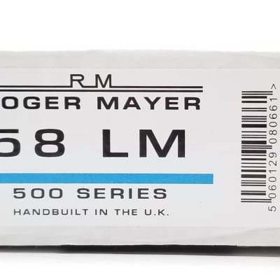 Roger Mayer 500 Series RM 58 LM Limiter, BRAND NEW IN BOX FROM DEALER! FREE PRIORITY SHIPPING IN THE U.S.! rm58 image 6