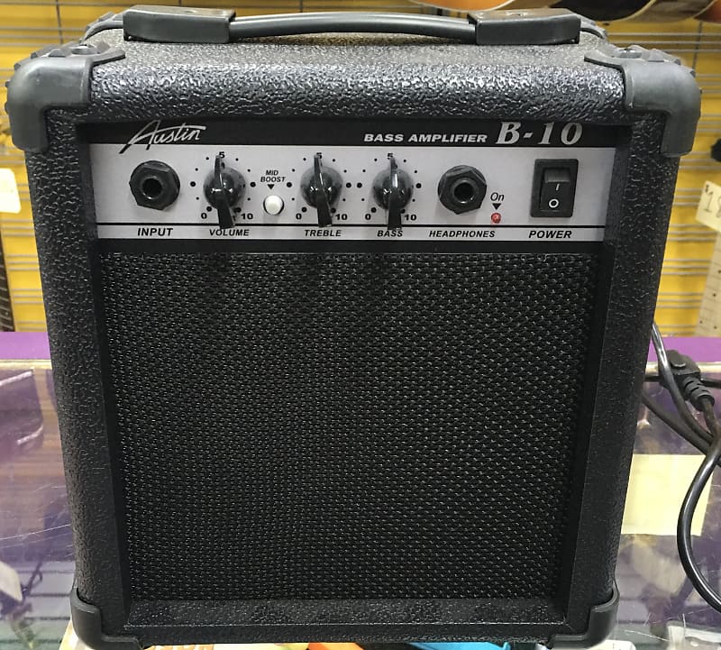 Austin B-10 Bass Amplifier Black image 1