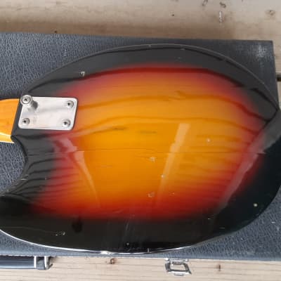 Vintage Circa 1968 Vox Mando Guitar 12-String Electric Octave Guitar w/ Hardshell Case! Italy, Rare Model! image 11