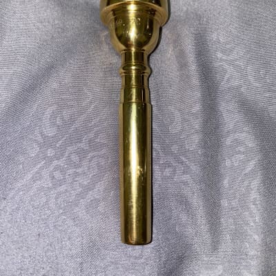 Bach Vincent Bach CORP . 2C 70s - Gold Plated Mouthpiece image 2