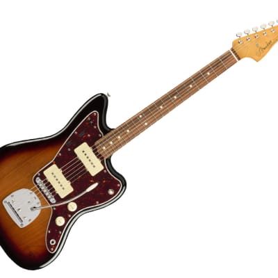 Fender Vintera '60s Jazzmaster Modified - 3-Color Sunburst w/ Pau Ferro FB image 1