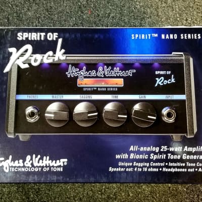 Hughes & Kettner Spirit Nano Spirit of Rock 25-Watt Mini Guitar Amp Head