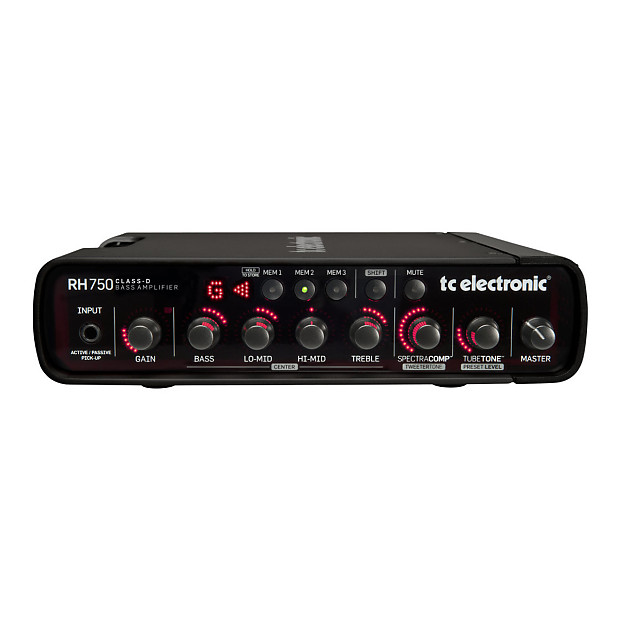 TC Electronic RH750 750w Compact Bass Amp Head image 1