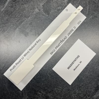 ORIGINAL Pratt-Read Replacement D Key (Pratt-Read J-Wire Keybeds) for Pro-One, Odyssey mk3, Oberheim Two/Four/Eight Voice, OB-1, and more