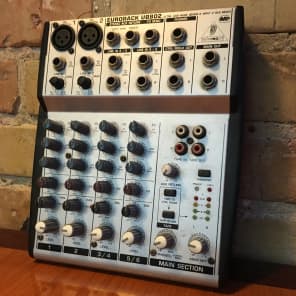 小型ミキサー BEHRINGER EURORACK UB802 Used Behringer EURORACK UB802 Unpowered Mixer | Guitar Center