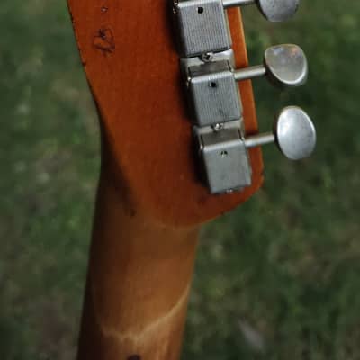 TG Guitars Custom Telecaster The Sleeper Made from Old Growth Wormy Ash from 1880 Barn Beam image 10