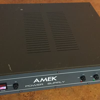 AMEK Light and Meters Power Supply Black for Angela Console, in very good condition! image 1