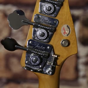 Left Handed Precision Bass w/ MIJ 50th Anniversary Fender Jazz Bass Neck Lake Placid Blue image 8
