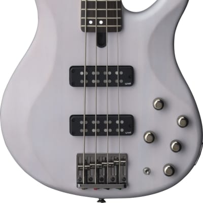Yamaha TRBX504 4-String Bass Guitar, Translucent White image 1