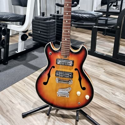 Vintage Semi Hollow Body Kawai Guitar 60s-70s image 15