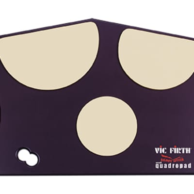 Vic Firth - HHPQS - Practice Pad Heavy Hitter Quadropad -- small image 1