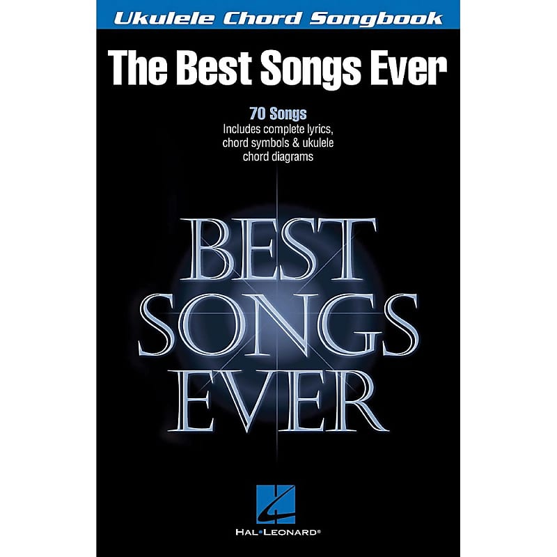 Hal Leonard Best Songs Ever - Ukulele Chord Songbook | Reverb