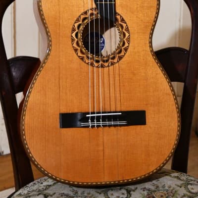 ✴️ Video Included – Vintage 1940s Perlgold German Parlor Guitar – Great Condition and Sound image 3