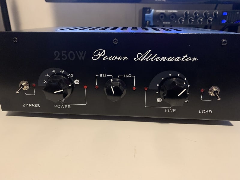 Harley Benton PA250 Power Attenuator 2022 Black Reverb