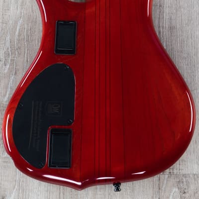 Mayones Comodous Classic 4 Bass, Liquid Red, Eye Poplar Top, Aguilar Electronics image 7